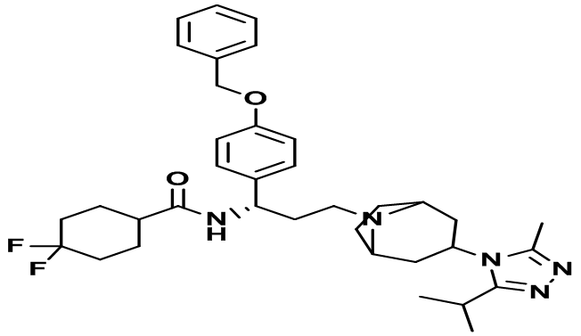 Maraviroc 4-Benzyloxyphenyl Impurity